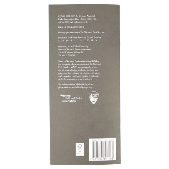 Golden Spike National Hist. Park Promontory Trail Guide Back Cover