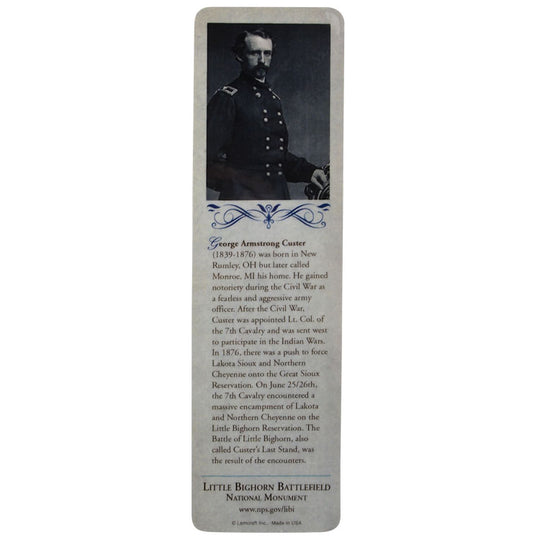 General Custer Bookmark