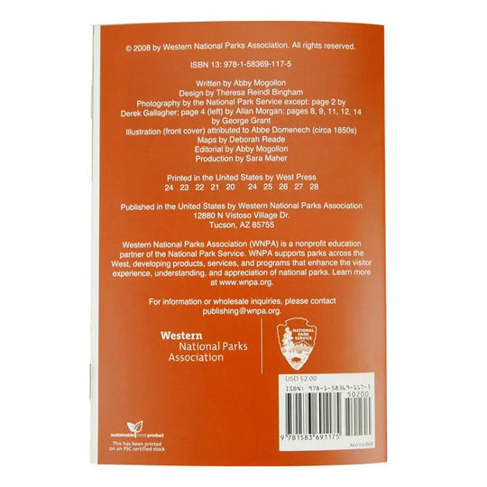 El Morro National Monument: Guide to the Inscription Rock Trail Back Cover