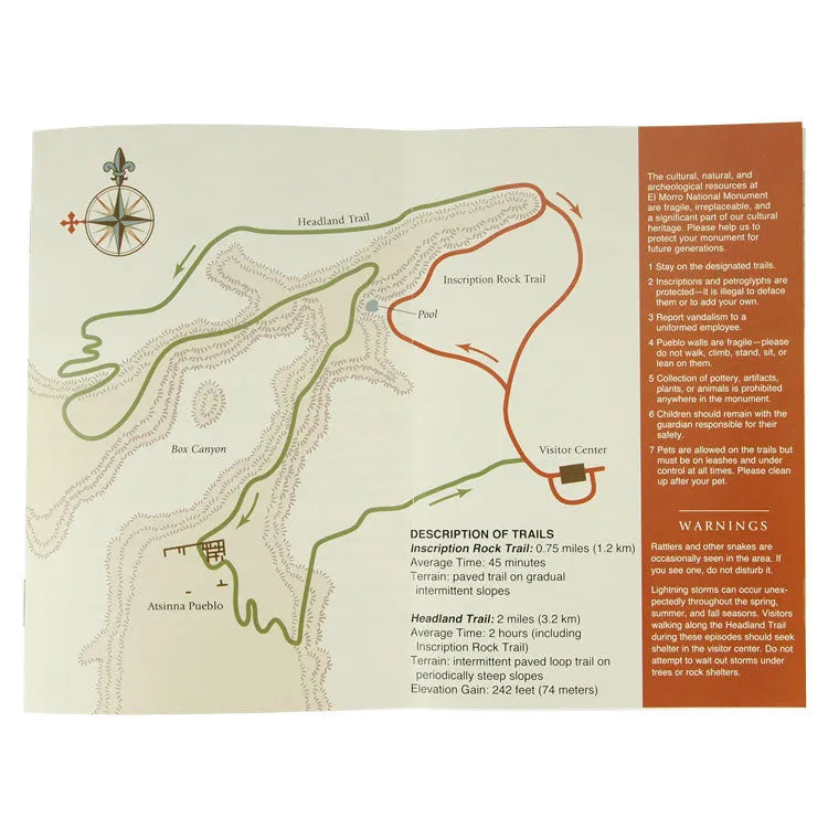 El Morro National Monument: Guide to the Inscription Rock Trail Interior Pages 1
