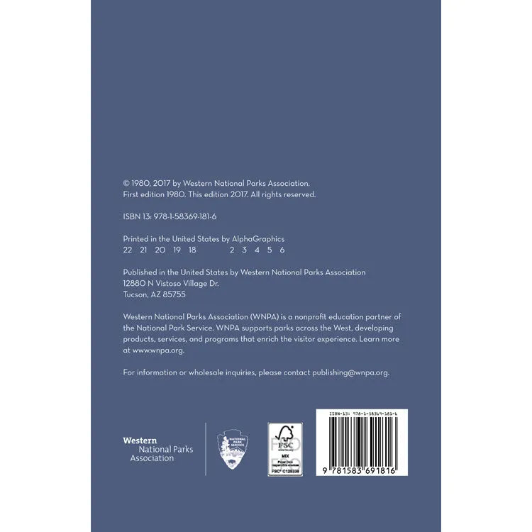 Chaco Culture NHP Pueblo Del Arroyo Trail Guide Back Cover