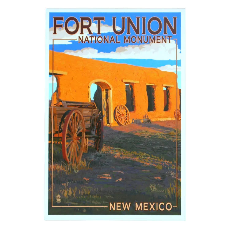 Fort Union National Monument Postcard - Illustration