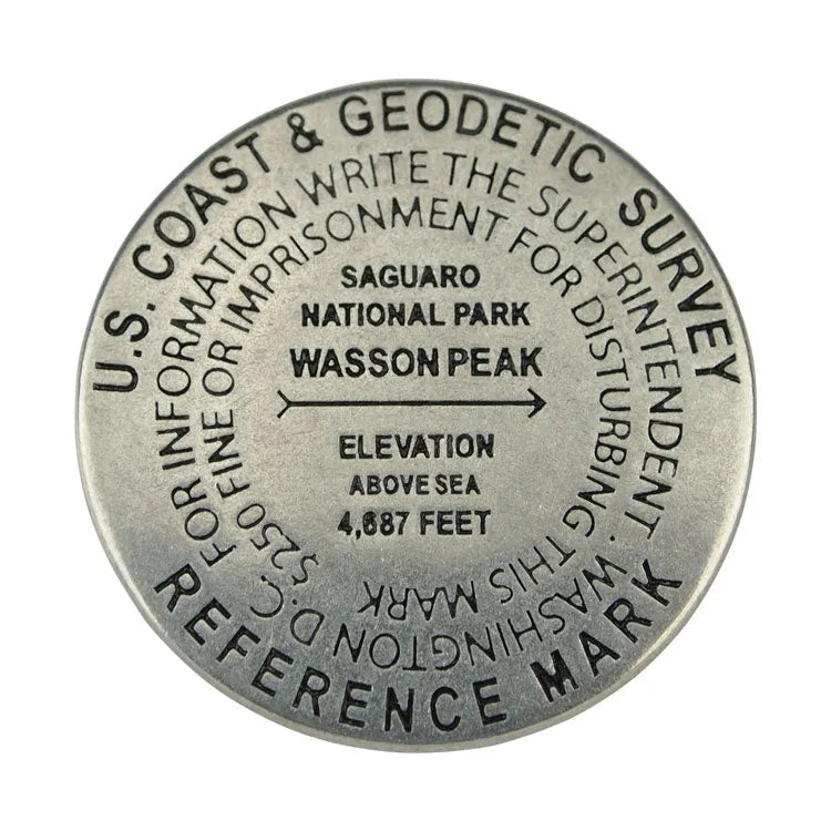 Saguaro National Park Pin - Wasson Peak Benchmark