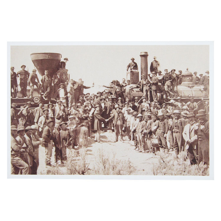 Golden Spike National Hist. Park Postcard - Vintage Photo