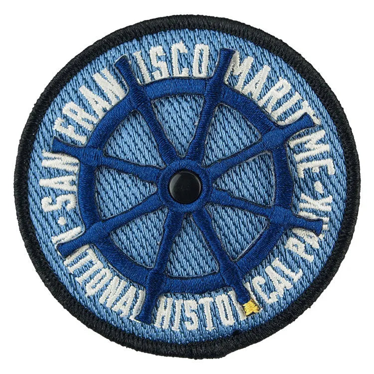 San Francisco Maritime National Hist. Park Patch - Spinning Wheel