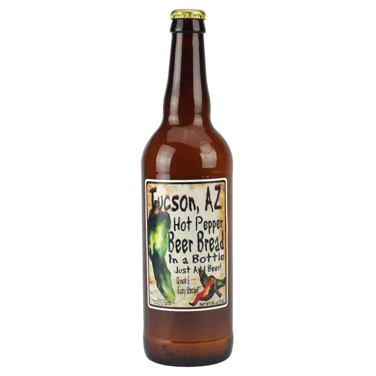 Hot Pepper Bread bottle packaging front