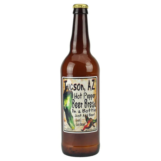 Hot Pepper Bread bottle packaging front