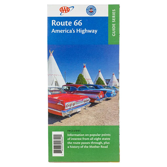 Route 66 America's Highway Map