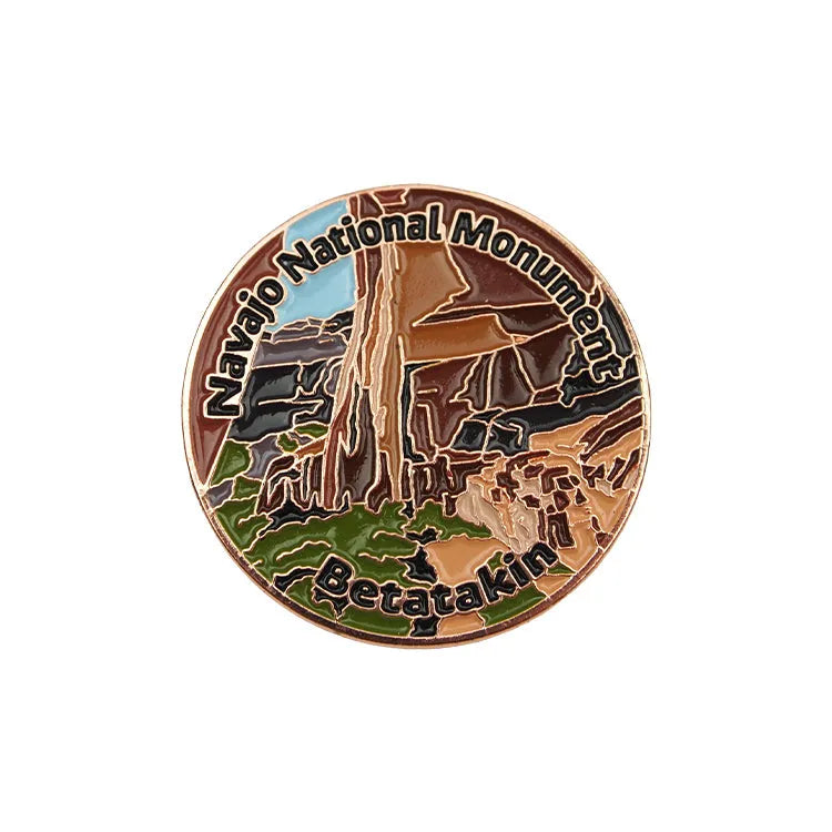Navajo National Monument Pin - Betatakin Enamel