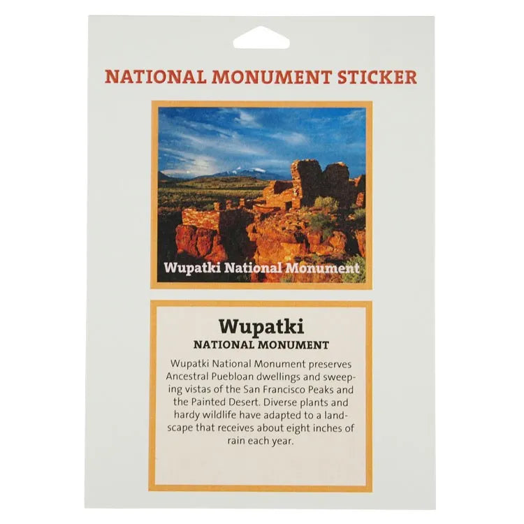 Wupatki National Monument Park Sticker