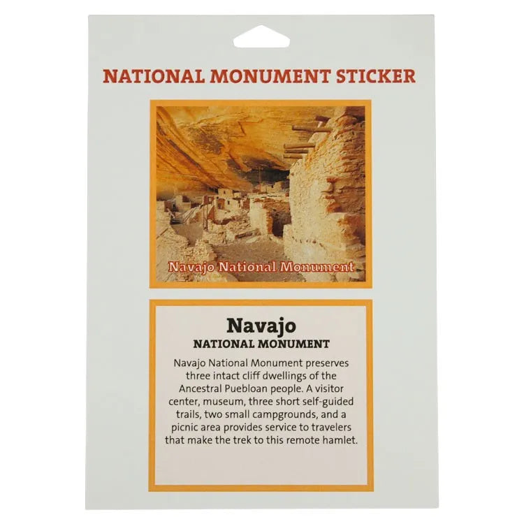 Navajo National Monument Park Sticker