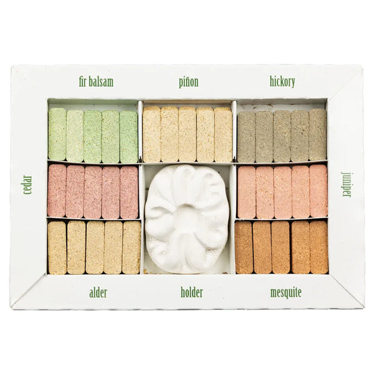 Incense box featuring seven different scents