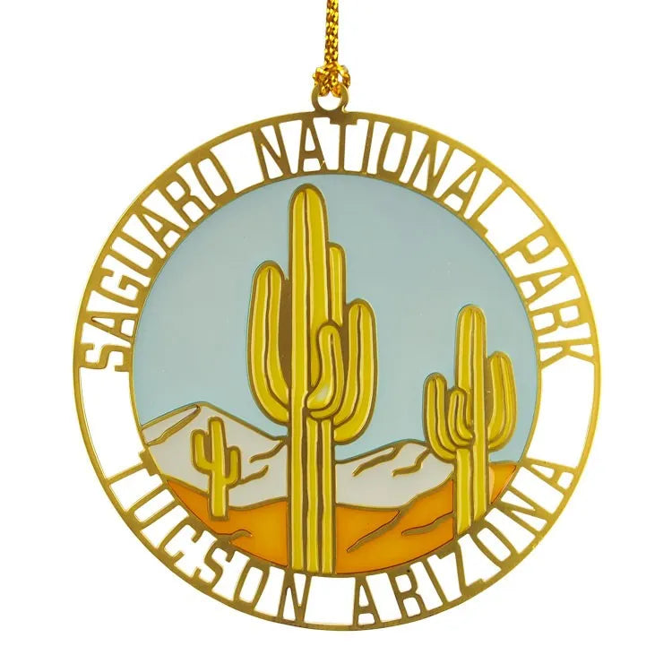Saguaro National Park Enamel Ornament