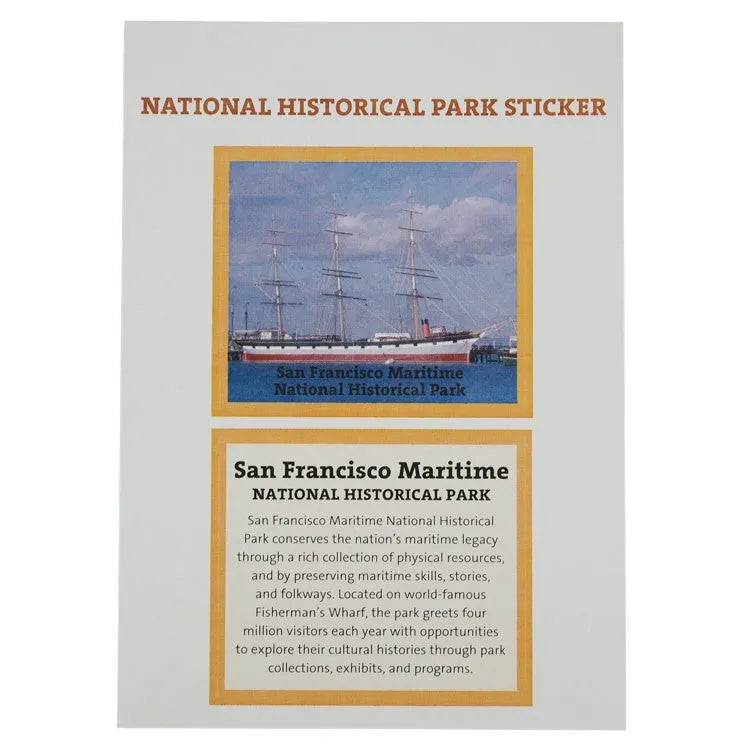 San Francisco Maritime National Hist. Park Sticker