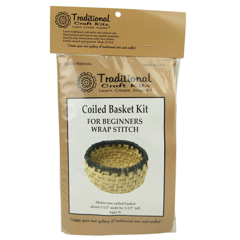 Traditional Craft Kit - Wrap Stitch Basket | WNPA - Shop Now