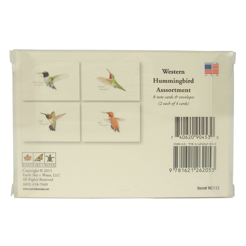 Western Hummingbird Notecard Set