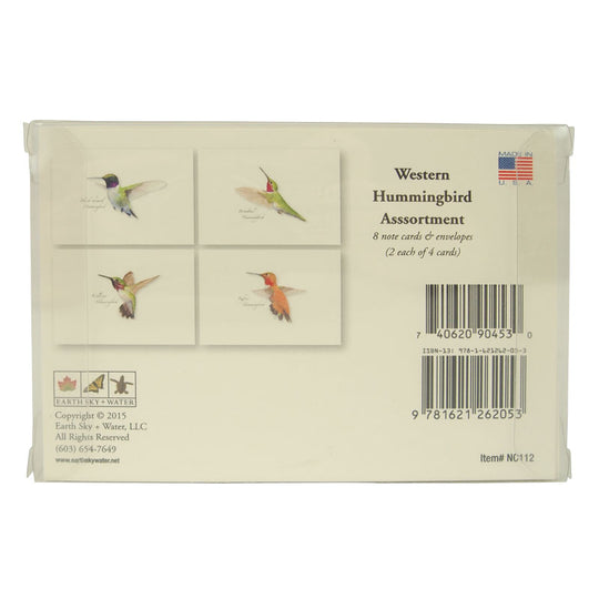 Western Hummingbird Notecard Set