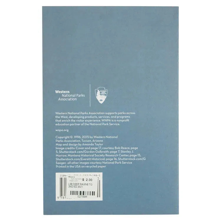 Little Bighorn Battlefield Deep Ravine Trail Guide Back Cover