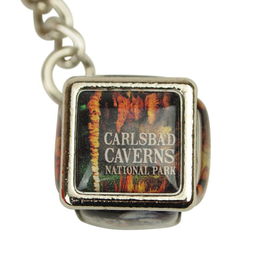 Carlsbad Caverns National Park Keychain - Picture Cube