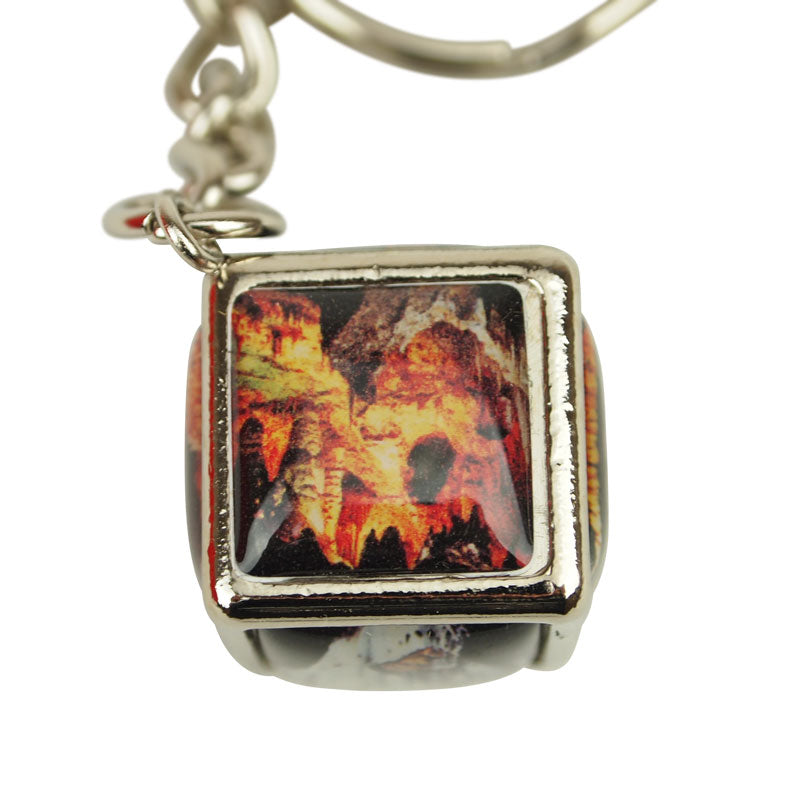 Carlsbad Caverns National Park Keychain - Picture Cube