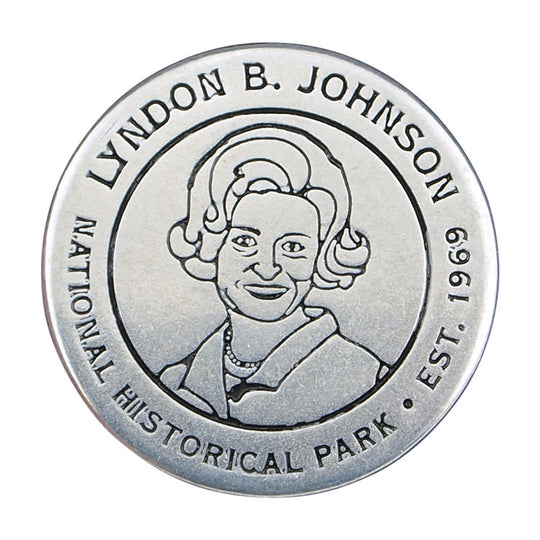 Lyndon B. Johnson National Hist. Park Collectible Token - Lady Bird