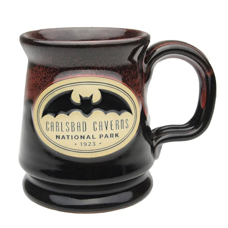 Carlsbad Caverns National Park Footed Mug from Deneen Pottery