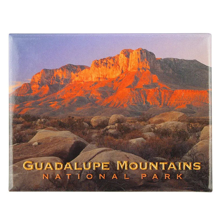 Guadalupe Mountains National Park Magnet - Evening Sun