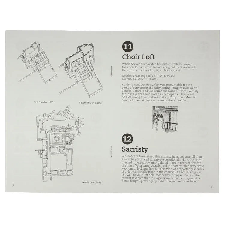 Salinas Pueblo Missions National Monument Abo Trail Guide Interior Pages