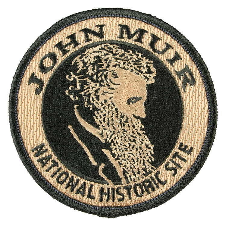 John Muir National Hist. Site Patch - Round Logo