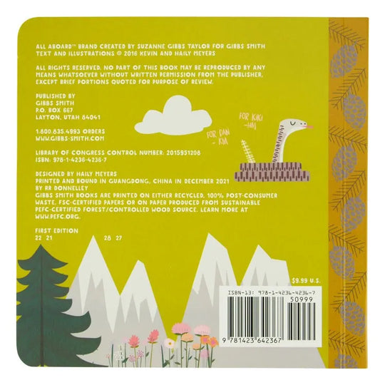 All Aboard! National Parks: A Wildlife Primer back cover