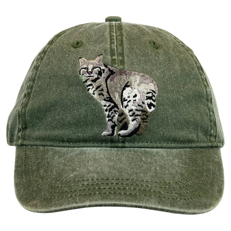 Bobcat Embroidered Cap Front View