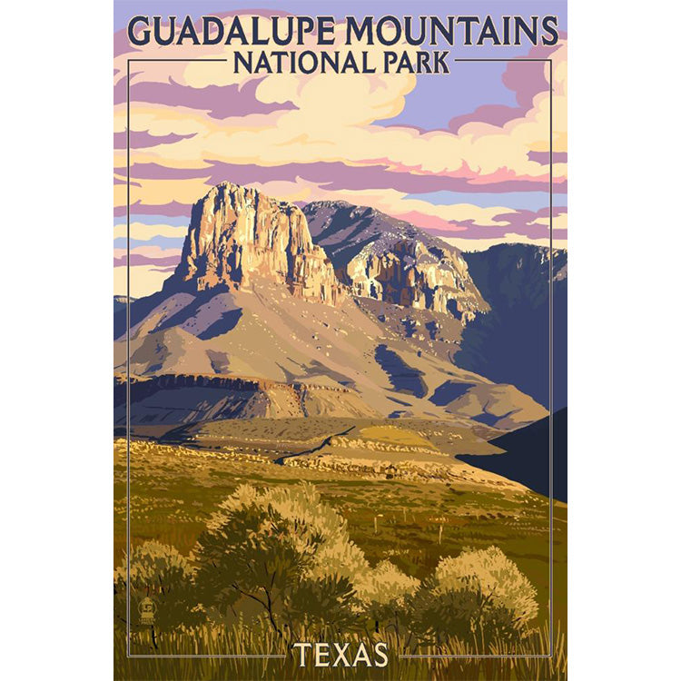 Guadalupe Mountains National Park Print | WNPA - Shop Today! - Western ...