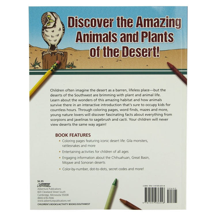 Desert Life of the Southwest Activity Book