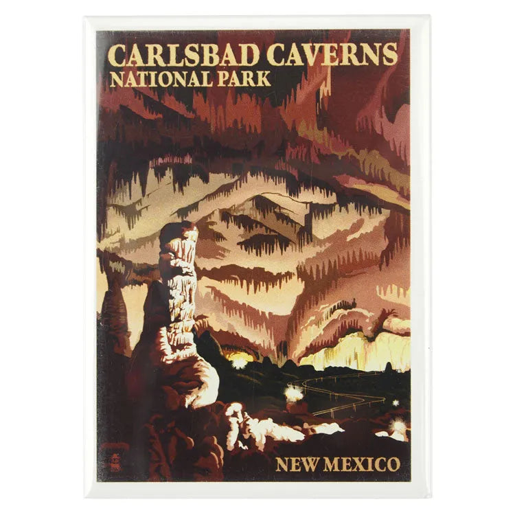 Carlsbad Caverns National Park Magnet - Trails