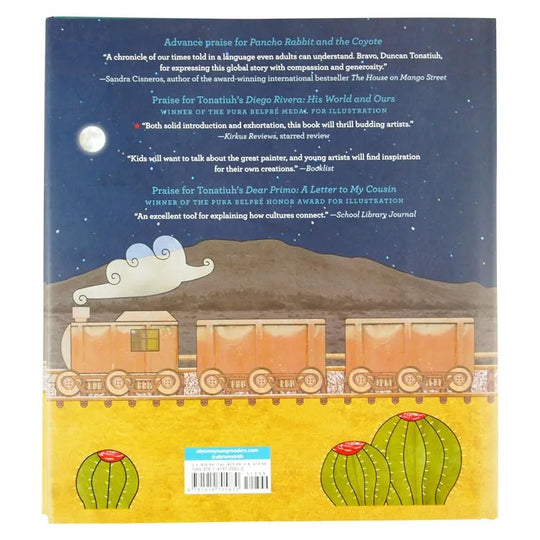 Pancho Rabbit and the Coyote: A Migrant's Tale by Duncan Tonatiuh back cover