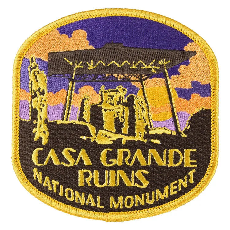 Casa Grande Ruins National Monument Embroidered Patch - Big House