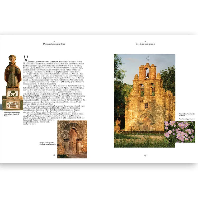 San Antonio Missions National Historical Park Book Interior Pages