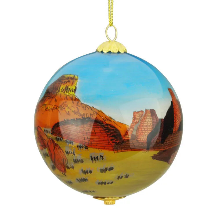 Chaco Culture National Historical Park Bolihua Ornament back view