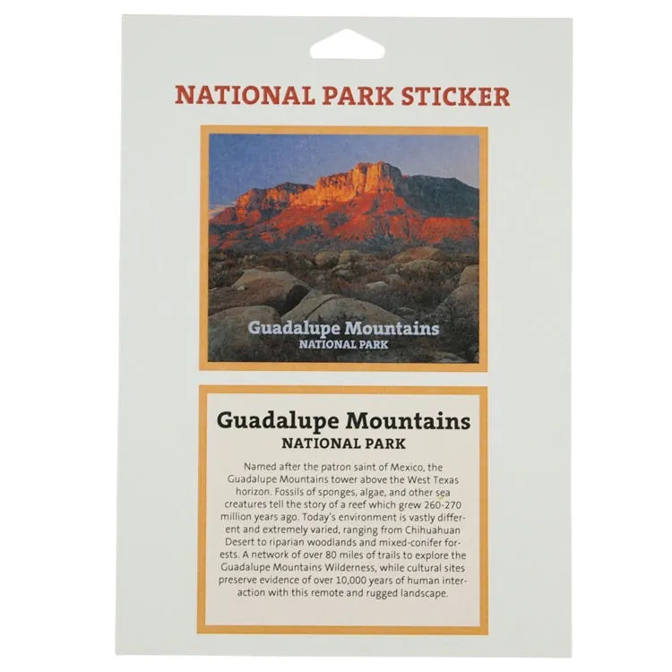 Guadalupe Mountains National Park Sticker