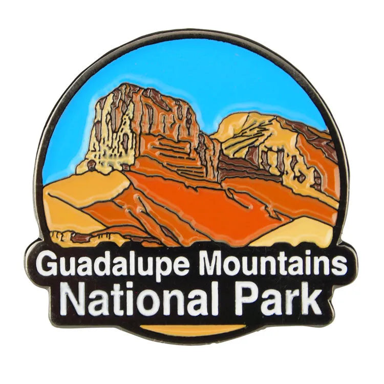 Guadalupe Mountains National Park Pin - El Capitan Round