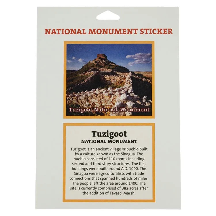 Tuzigoot National Monument Park Sticker