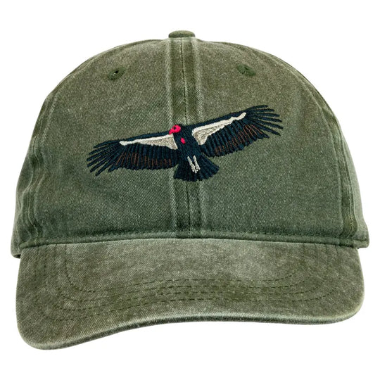 California Condor Embroidered Cap Front View