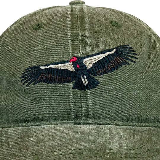 California Condor Embroidery Detail