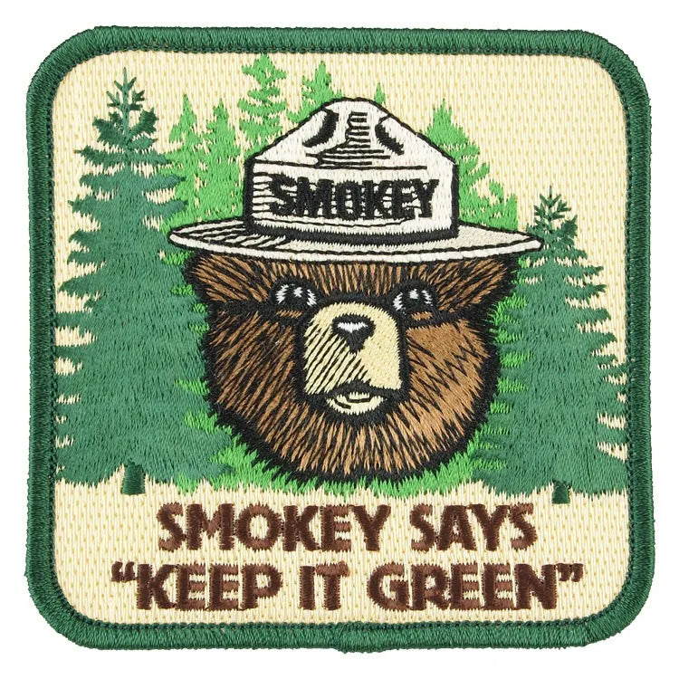 Smokey Bear Patch - Keep It Green