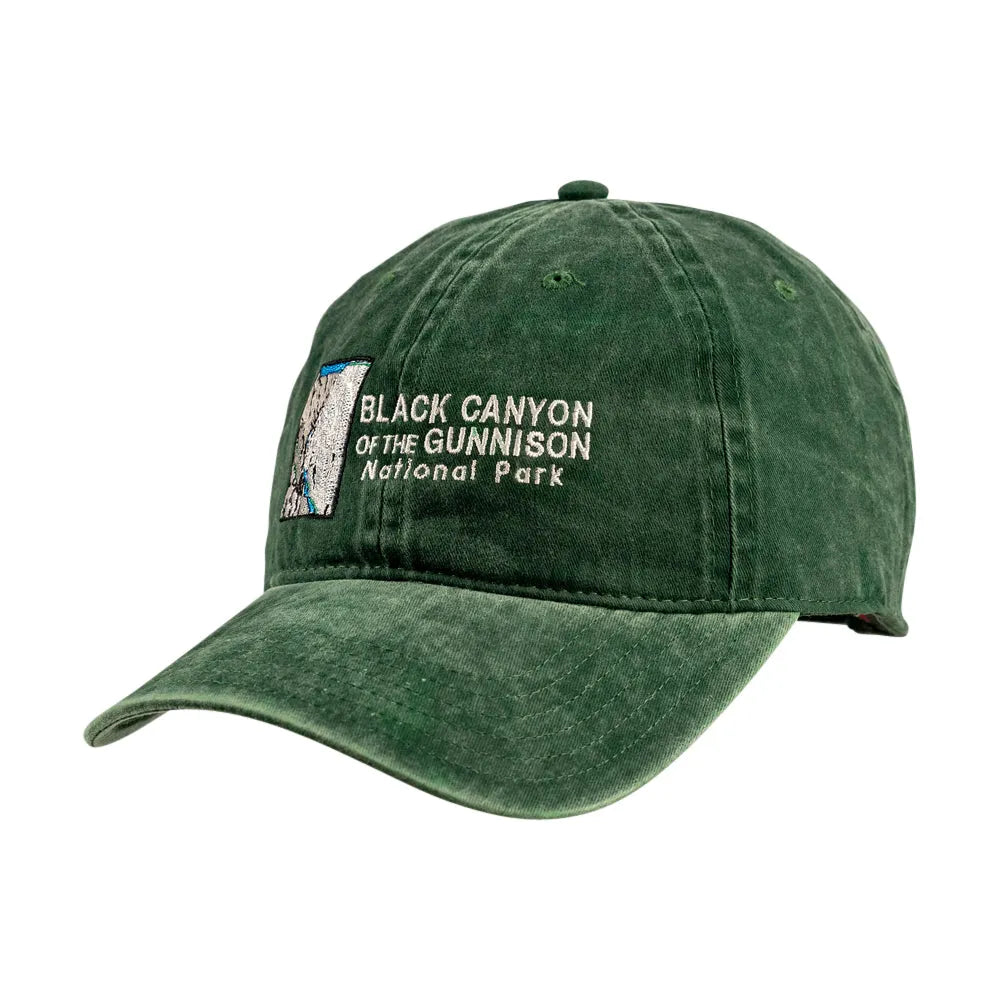 Green cap with &