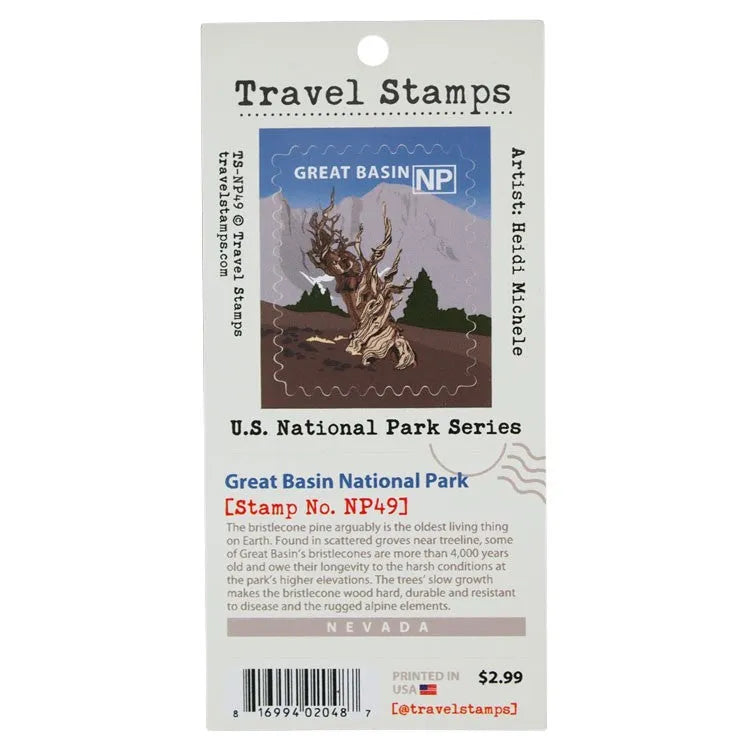 Great Basin National Park Travel Stamp