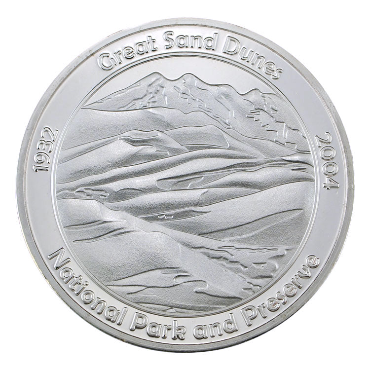 Great Sand Dunes NP Collectible Coin WNPA Shop Today! Western National Parks Association