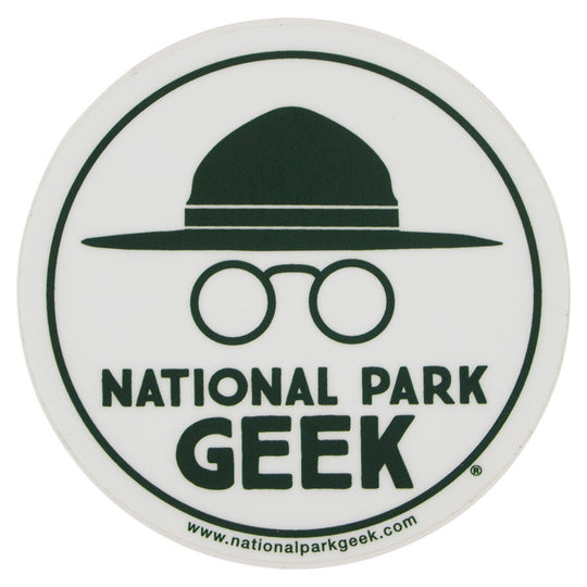 National Park Geek Sticker - Round