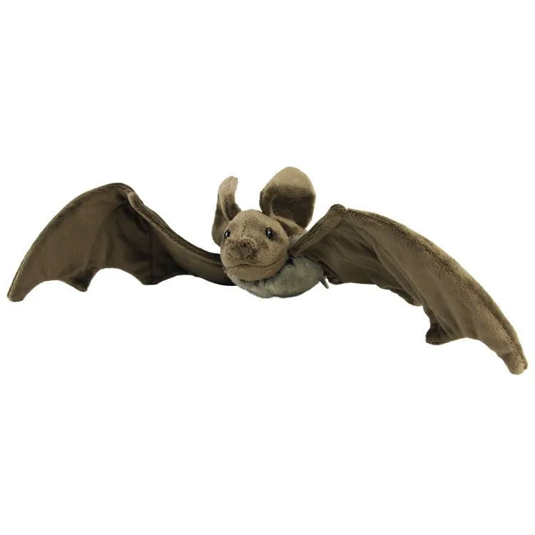 Brazilian Free-Tailed Bat Plush Toy facing right