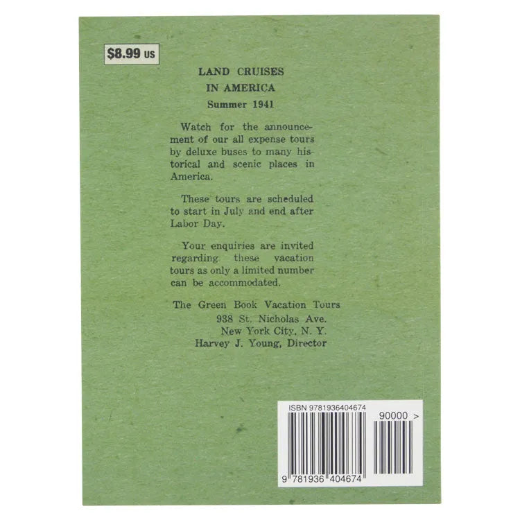 The Negro Motorist Green-Book: 1940 Facsimile Edition back cover